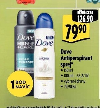 Dove Antiperspirant sprej