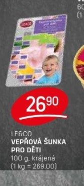 LE&CO VEPŘOVÁ ŠUNKA PRO DĚTI