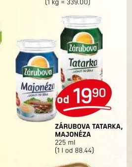 Zárubova Tatarka, Majonéza