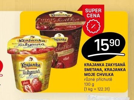 KRAJANKA ZAKYSANÁ SMETANA, KRAJANKA MOJE CHVILKA - FLOP akcniletaky.com