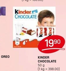 Čokoládky Kinder