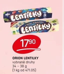 Lentilky Orion