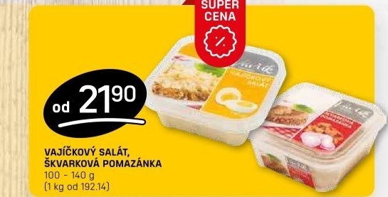 Produkty Lahůdky Vavřík