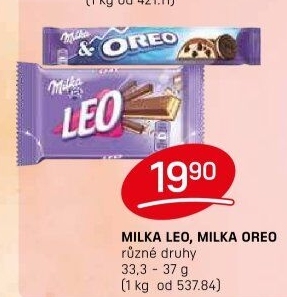 Tyčinka Leo Milka