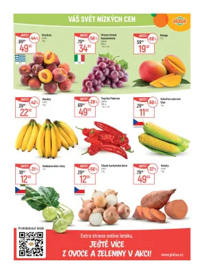 akční leták Globus 13.8.2025-19.8.2025