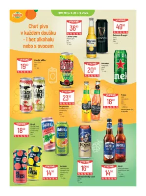 akční leták Globus 13.8.2025-19.8.2025