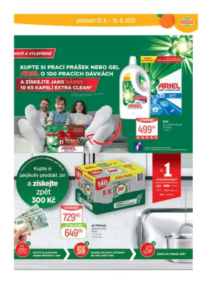 akční leták Globus 13.8.2025-19.8.2025