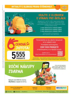 akční leták Globus 13.8.2025-19.8.2025