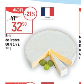 Brie de France 60 % t. v s.