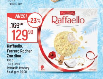 Raffaello, Ferrero Rocher Zmrzlina