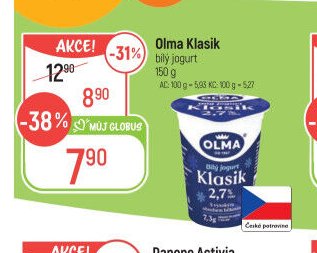 Olma Klasik bílý jogurt