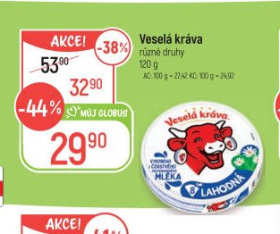 Veselá kráva různé druhy