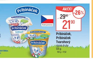 Pribináček Tvarohový
