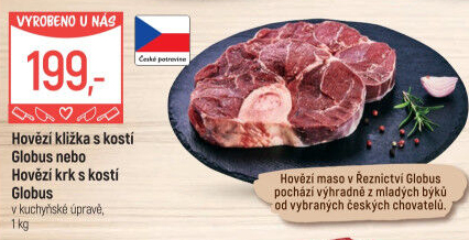 Hovězí kližka s kostí Globus