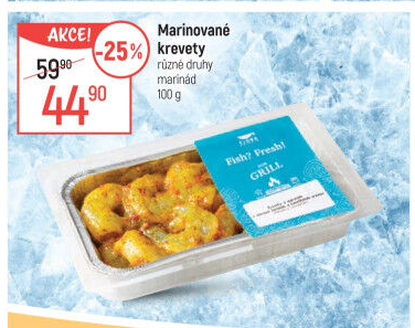 Krevety marinované Fjord Bohemia