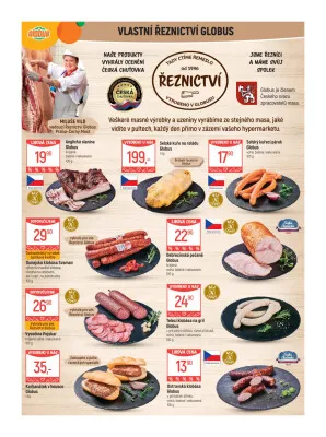 akční leták Globus 13.8.2025-19.8.2025