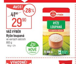 Váš výběr rýže loupaná