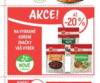 Váš výběr koření