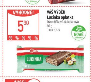Váš výběr Lucinka oplatka