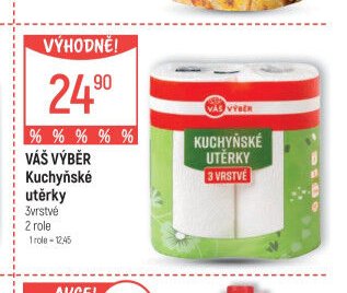 Váš výběr kuchyňské utěrky