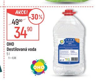 OHO destilovaná voda