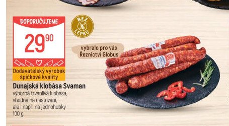 Dunajská klobása Svaman
