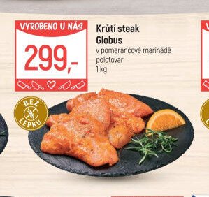 Krůtí steak Globus
