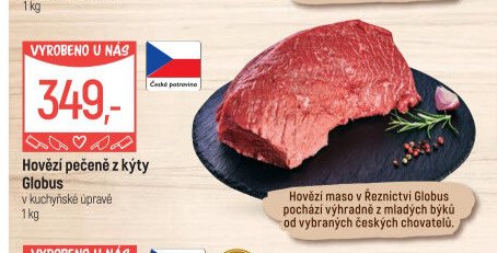 Hovězí pečeně z kýty Globus