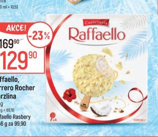 Raffaello, Ferrero Rocher Zmrzlina