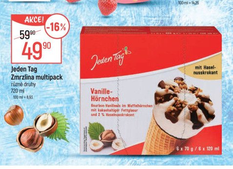Jeden Tag Zmrzlina multipack