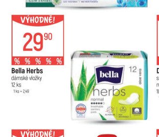 Bella Herbs dámské vložky