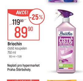 Briochin čistič koupelen