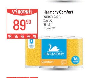 Harmony Comfort toaletní papír