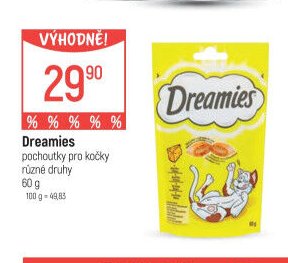 Dreamies pochoutky pro kočky