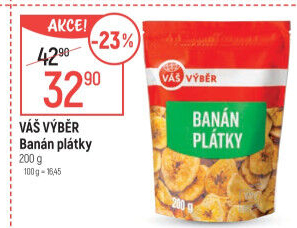 Banán sušený Váš Výběr