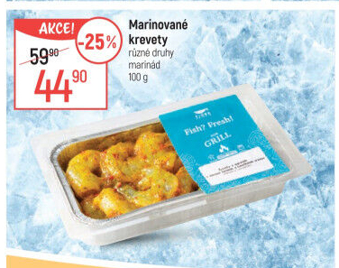 Krevety marinované Fjord Bohemia