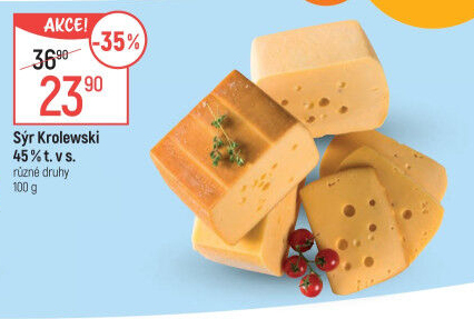 Sýr Krolewski 45% Milkpol