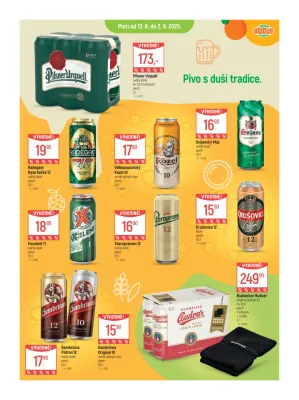 akční leták Globus 13.8.2025-19.8.2025