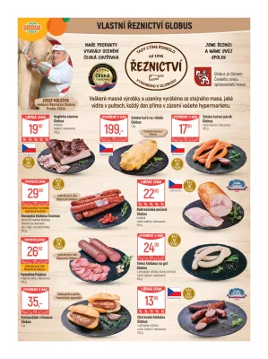 akční leták Globus 13.8.2025-19.8.2025