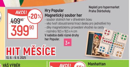 Hry Popular Magnetický soubor her