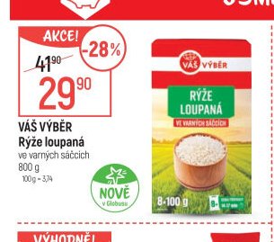 VÁŠ VÝBĚR Rýže loupaná