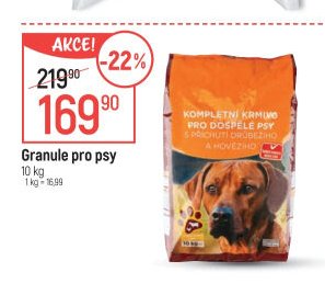 Granule pro psy