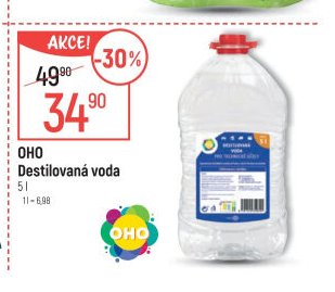 OHO Destilovaná voda