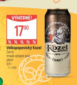 Velkopopovický Kozel Černý