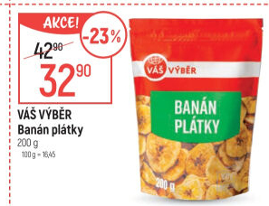 Banán sušený Váš Výběr