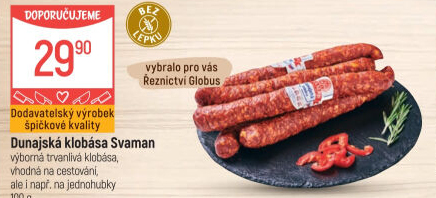 Dunajská klobása Svaman