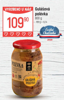 Gulášová polévka Globus