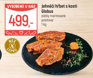 Jehněčí hřbet s kostí marinovaný Globus
