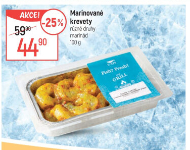 Krevety marinované Fjord Bohemia