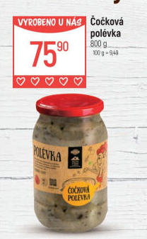 Polévka čočková Globus